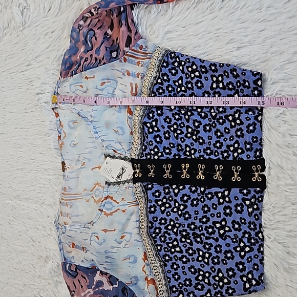 Free People Walk That Way Printed Top - Picture 7 of 9